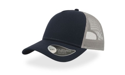 Кепка RAPPER COTTON, колір navy-grey - RAP-C-navy-grey