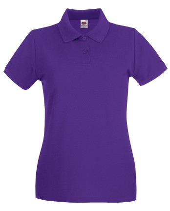 Теніска жіноча 630300 PREMIUM POLO LADY-FIT, колір PE - 63-030-0-PE