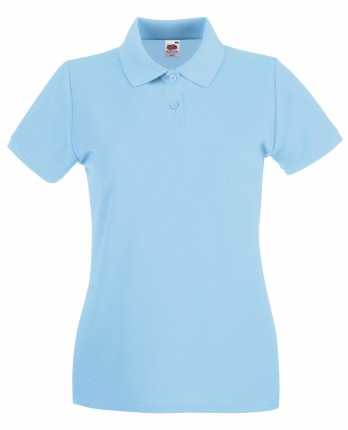 Теніска жіноча 630300 PREMIUM POLO LADY-FIT, колір YT - 63-030-0-YT