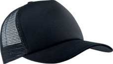 Кепка KP111 TRUCKER MESH CAP - 5 PANELS, колір black - KP111-black