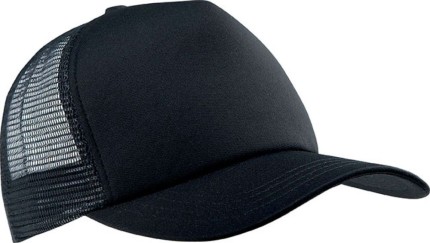 Кепка KP111 TRUCKER MESH CAP - 5 PANELS, колір black - KP111-black