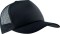 Кепка KP111 TRUCKER MESH CAP - 5 PANELS, колір black - KP111-black