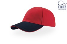 Кепка LIBERTY SANDWICH, колір red-navy red - LIS-red-navy red
