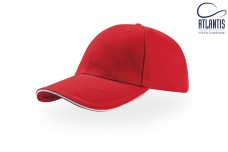 Кепка LIBERTY SANDWICH, колір red-white - LIS-red-white