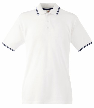 Теніска чоловіча 630320 PREMIUM TIPPED POLO, колір WE - 63-032-0-WE